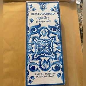Dolce & Gabbana Light Blue Summer Vibes BRAND NEW WITH PACKAGING